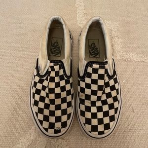 Checkerboard Slip-on Vans